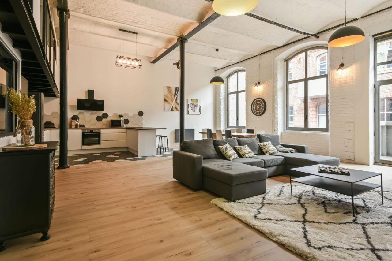 Loft De L'Usine - Welkeys Appartement Tourcoing Buitenkant foto