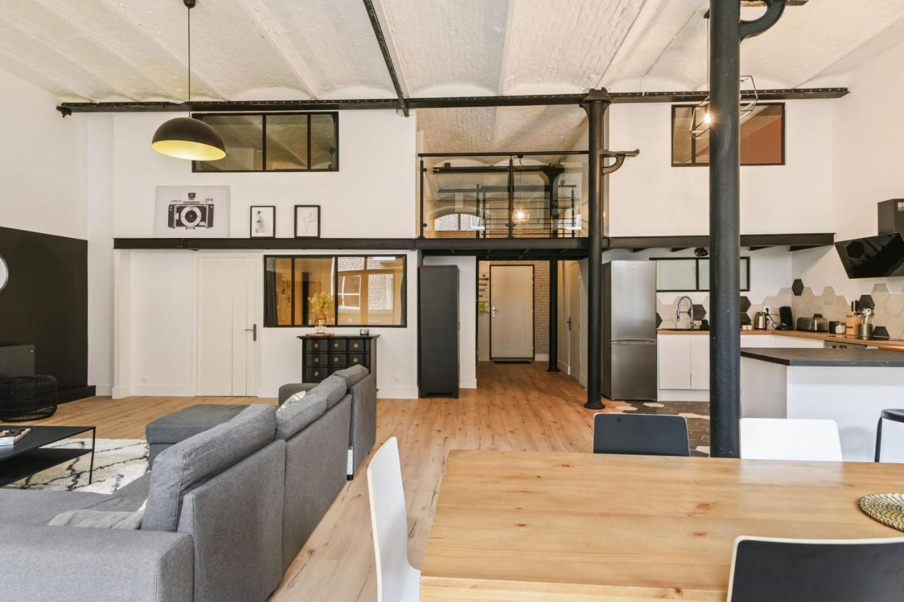 Loft De L'Usine - Welkeys Appartement Tourcoing Buitenkant foto